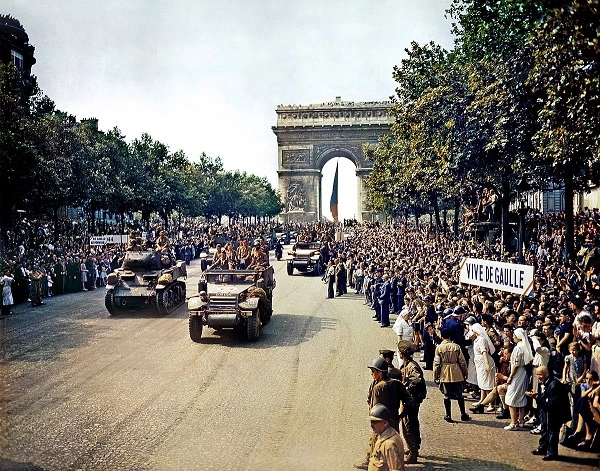 Libération de Paris en août 1944