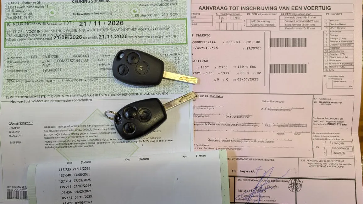 Fiat Talento 2.0 MJet Airco Cruise Controle EU6  Image 15