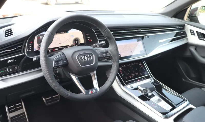 Audi Q8 55 TFSI Quattro S-line =NEW= Panorama Гаранция Image 7
