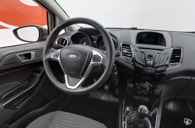 Ford Fiesta 1,0 80hv Start/Stop Titanium M5 5-ovinen - Lämm. tuulilasi / aut.ilmastointi / jakohihna vaihdettu Image 9