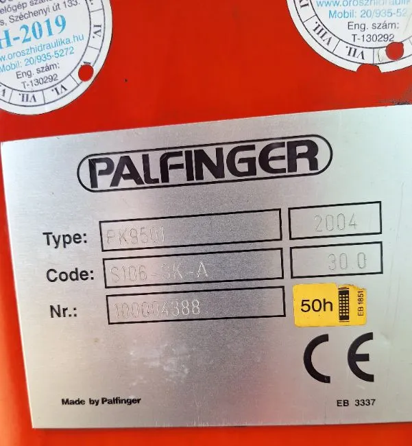 Palfinger PK 9501 дистанційне радіокерування  Image 8